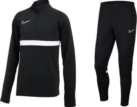 nike academy hoodie trainingspak zwart|Nike Men's Black Academy 19 Dri.